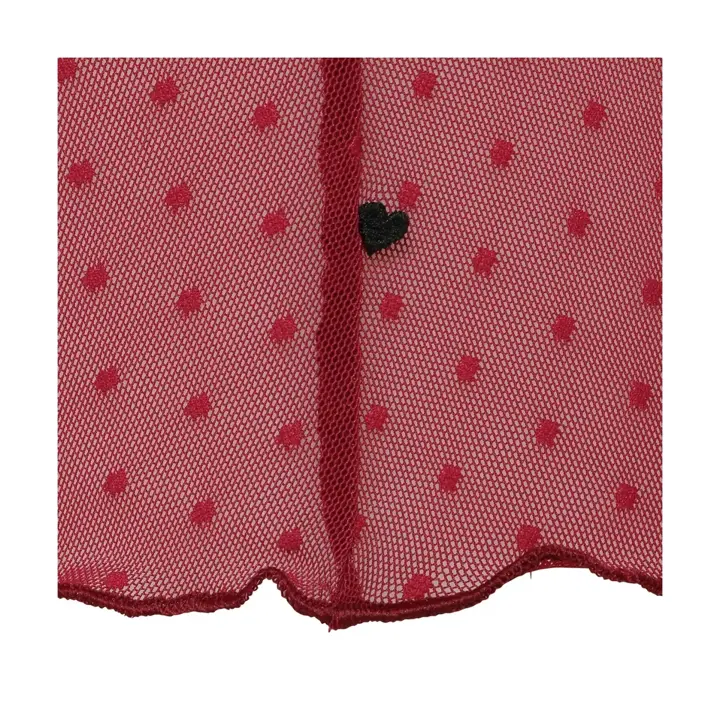 ロングキャミソール プレイフルローズ, レッド, product image number 4
