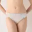 【WEB限定】美胸フィットブラ アザレア レギュラーショーツ, ホワイト, model image number 0
