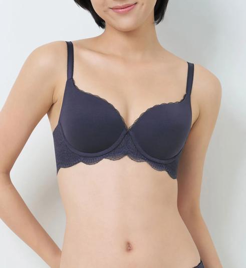 Triumph Comfort Touch 2.0 เสื้อชั้นในมีโครง - Pebble grey - แผ่นดันทรงบาง