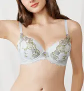 【SALE】レッドレーベル バイ トリンプ0111 ブラジャー, ブルー, model image number 0