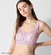 スロギー ゼロフィール ムーミン ハーフトップ, ピンク, model image number 0