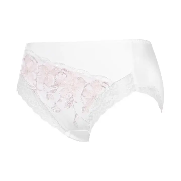 フロラーレ バイ トリンプ121 はきこみ深めショーツ, ホワイト, product image number 2