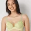 Daily AMOSTYLE 脇高ブラ (イノセントフローラル), イエロー, model image number 0
