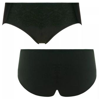 AMOSTYLEフリーダムショーツ Hikini サニタリー(レギュラー), ブラック, product image number 2