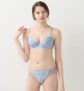 フロラーレ リュクス5032 ブラジャー(パッドなし), ブルー, model image number 1