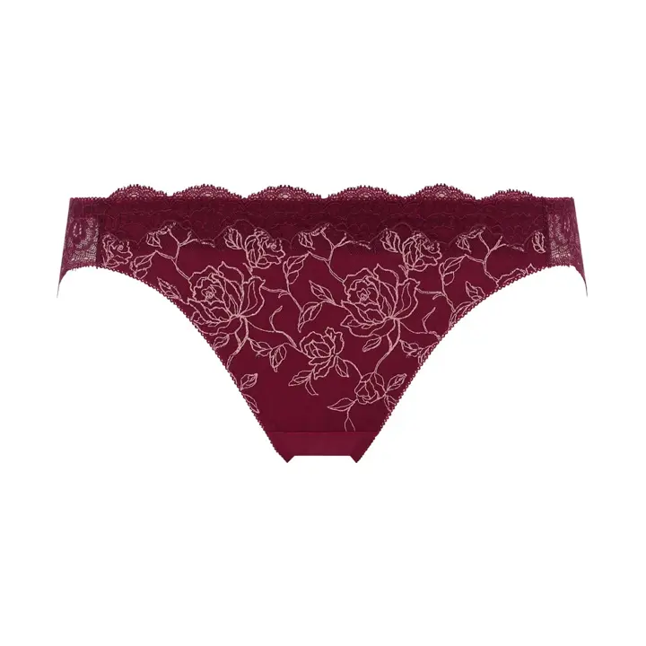 レギュラーショーツ ビューティー＆ローズ, レッド, product image number 0