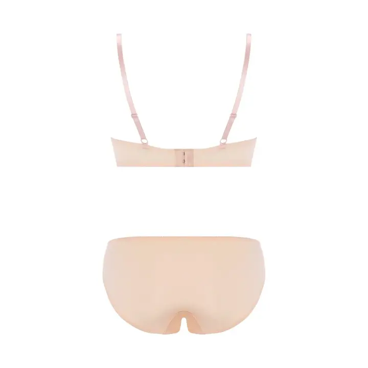 Daily AMOSTYLE 3/4カップブラ ブラ＆ショーツセット スウィートフローラ【一部カラーSALE】, ピンク, product image number 2