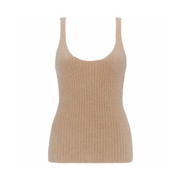 【SALE】スロギー ホームウェア インナートップ, ブラウン, product image number 0