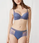 フロラーレ リュクス5001 レギュラーショーツ【一部カラーSALE】, ブルー, model image number 1