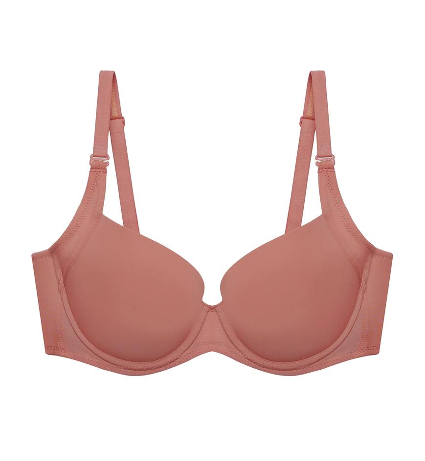 Triumph Invisible Inside-Out 系列鋼圈薄墊胸圍 - Cappuccino - 有鋼圈