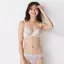 夢みるブラ(R) ライト ブラ＆ショーツセット ドリームデイリリー【一部カラーSALE】, ホワイト, model image number 3