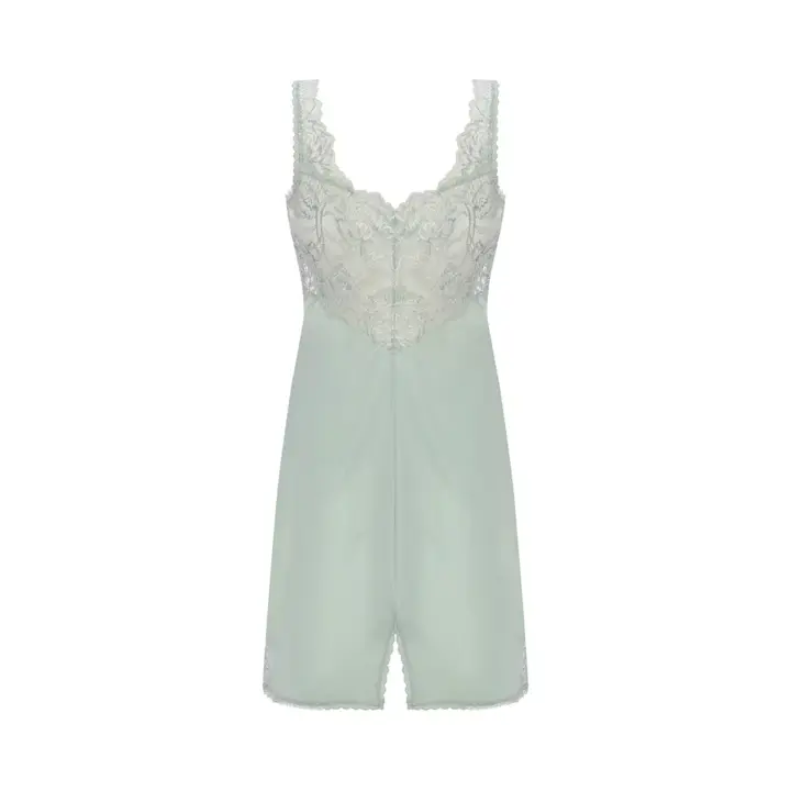 フロラーレ バイ トリンプ1100 ラウンドスリップ【一部カラーSALE】, グリーン, product image number 1