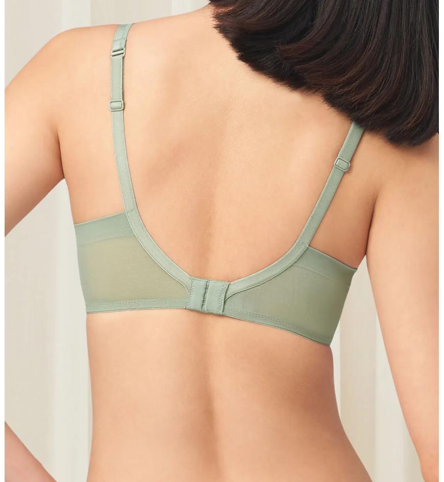 Triumph Aqua Paradise Non-Wired Push Up Deep V Bra - Abstinthe - Non-wired Bra