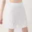 シンプルランジェリー5460 キュロットペチコート, ホワイト, model image number 0
