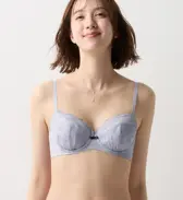 夢みるブラ(R) ライト ブラ＆ショーツセット デイジーシャワー【一部カラーSALE】, , model image number 2