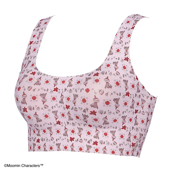 スロギー ゼロフィール ムーミン ハーフトップ, ピンク, product image number 2