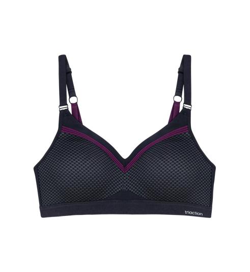 Triumph Triaction Free Motion - Black - Triumph - Category Activewear: Non-wired bras