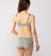 天使のブラ スリムライン632 ブラジャー【一部カラーSALE】, グリーン, model image number 3