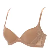 カーヴィースリムブラ スムースタイプ ブラジャー リリー・ブリーズ, ベージュ, product image number 1