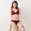 天使のブラ スリムライン632 レギュラーショーツ【一部カラーSALE】, レッド, model image number 2
