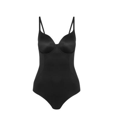 Buy Triumph Formfit Non Padded Wireless Soft Body shaper Bodysuit - Black  Online