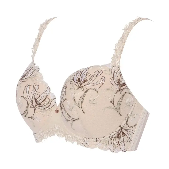 【SALE】フロラーレ バイ トリンプ614 ブラジャー(パッドなし), ベージュ, product image number 2