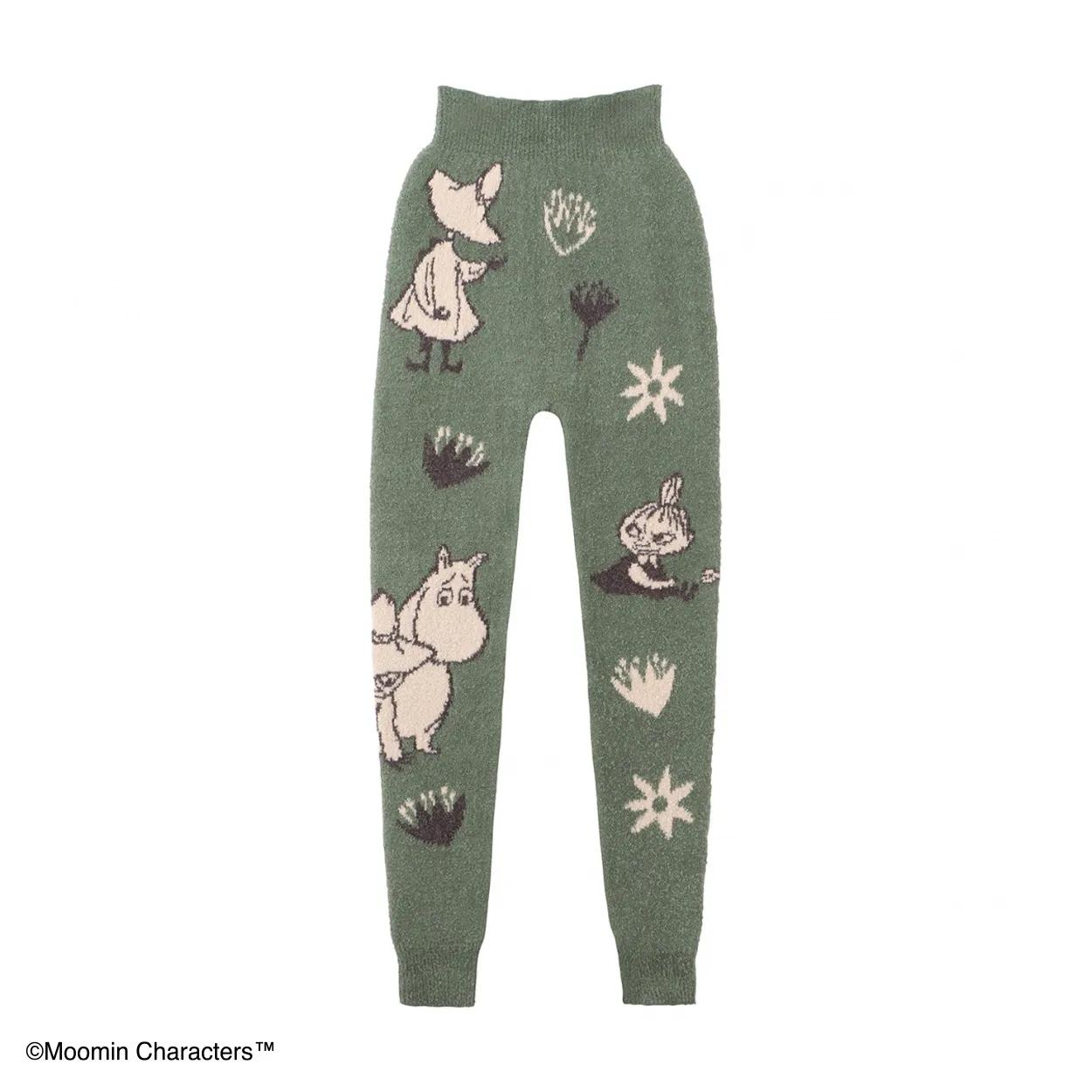 スロギーG073 ムーミン 9分丈ニットパンツ sloggi G073 KPT(9) MOOMIN