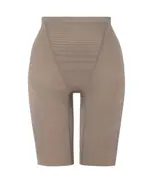 ひきしめ美ラインシェイパー ロングガードル, ブラウン, product image number 0