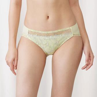 【SALE】天使のブラ(R) スリムライン 極上ライト599 レギュラーショーツ, グリーン, model image number 0