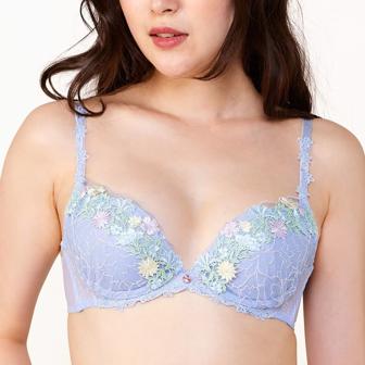 【SALE】フロラーレ バイ トリンプ515 ブラジャー, ブルー, model image number 0