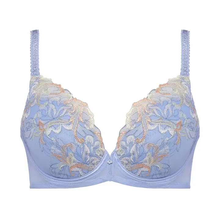 【SALE】トリンプストーリー598 ブラジャー(パッドなし), ブルー, product image number 0