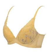 【SALE】ナチュラルスリムブラ クワイエットガーデン, イエロー, product image number 2