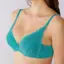 トリンプ プレミアム ゴールドレーベル4000 ブラジャー(パッドなし)【一部カラーSALE】, グリーン, model image number 4