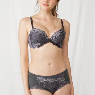 【SALE】レッドレーベル バイ トリンプ0113 はきこみ深めショーツ, グレー, model image number 1