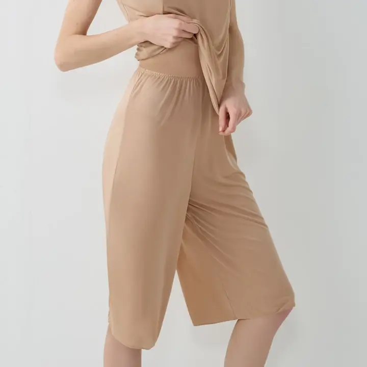 【SALE】クールマックス(R)5210 キュロットペチコート, ベージュ, model image number 0