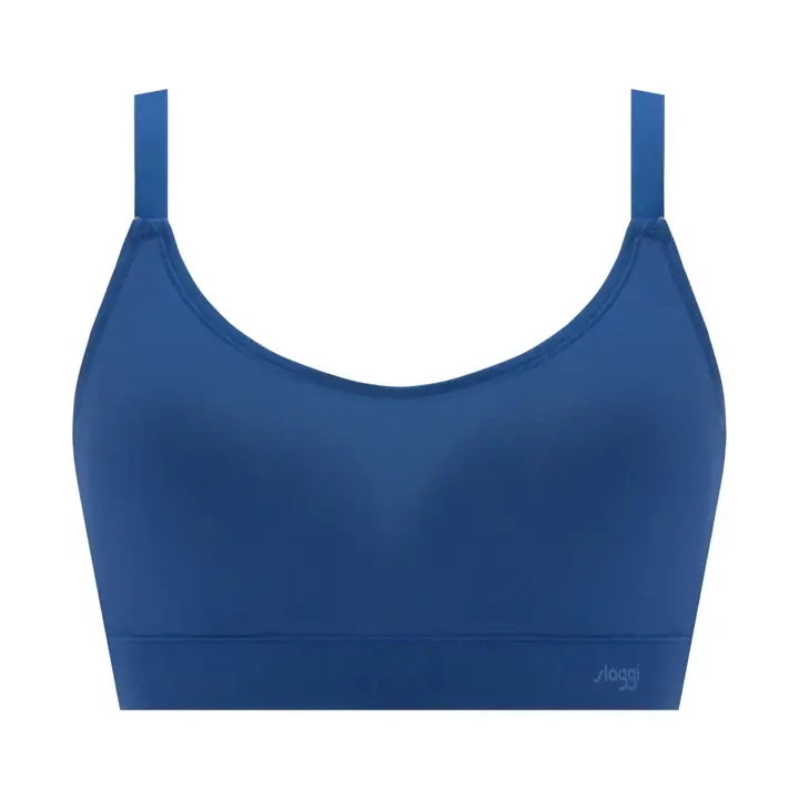 スロギー フリー オールラウンド ハーフトップ, ブルー, product image number 0