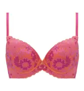 【SALE】チャーミングラマー(R) ブラジャー レトロポップ, オレンジ, product image number 0