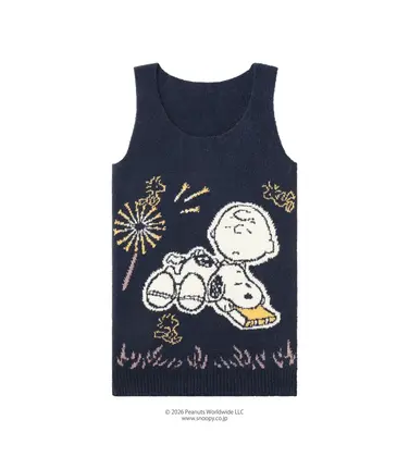スロギー Warmer SNOOPY G083 袖なしトップ