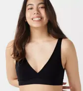 スロギー ゴー オールラウンド ブラレット【一部カラーSALE】, ブラック, model image number 0