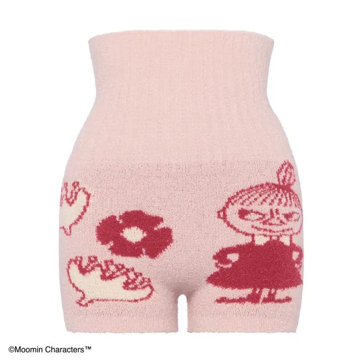 スロギーG073 ムーミン ハラマキ付きニットパンツ, ピンク, product image number 0