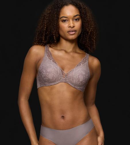 BODY MAKE-UP ILLUSION LACE in GREY