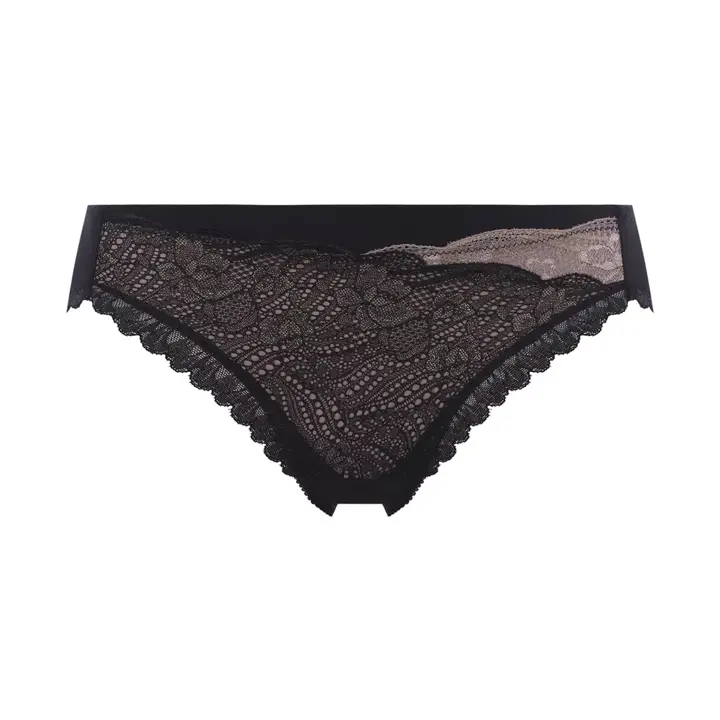 【SALE】すっきり包み込むブラ585 レギュラーショーツ, ブラック, product image number 0