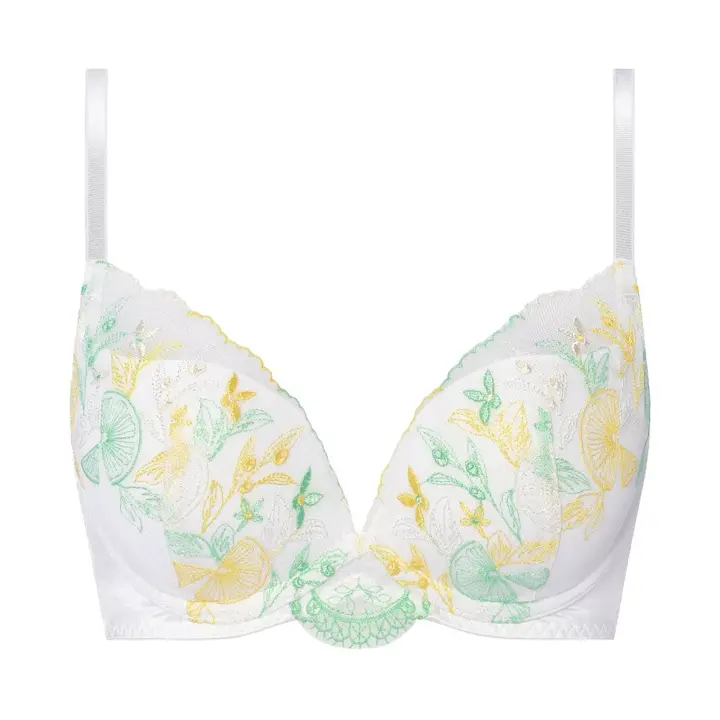【SALE】夢みるブラ(R) ノンワイヤー エアリー 世界の絶景, ホワイト, product image number 0