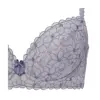 【WEB限定】トリンプ すっきりスムースブラ ブラ＆ショーツセット, グレー, swatch