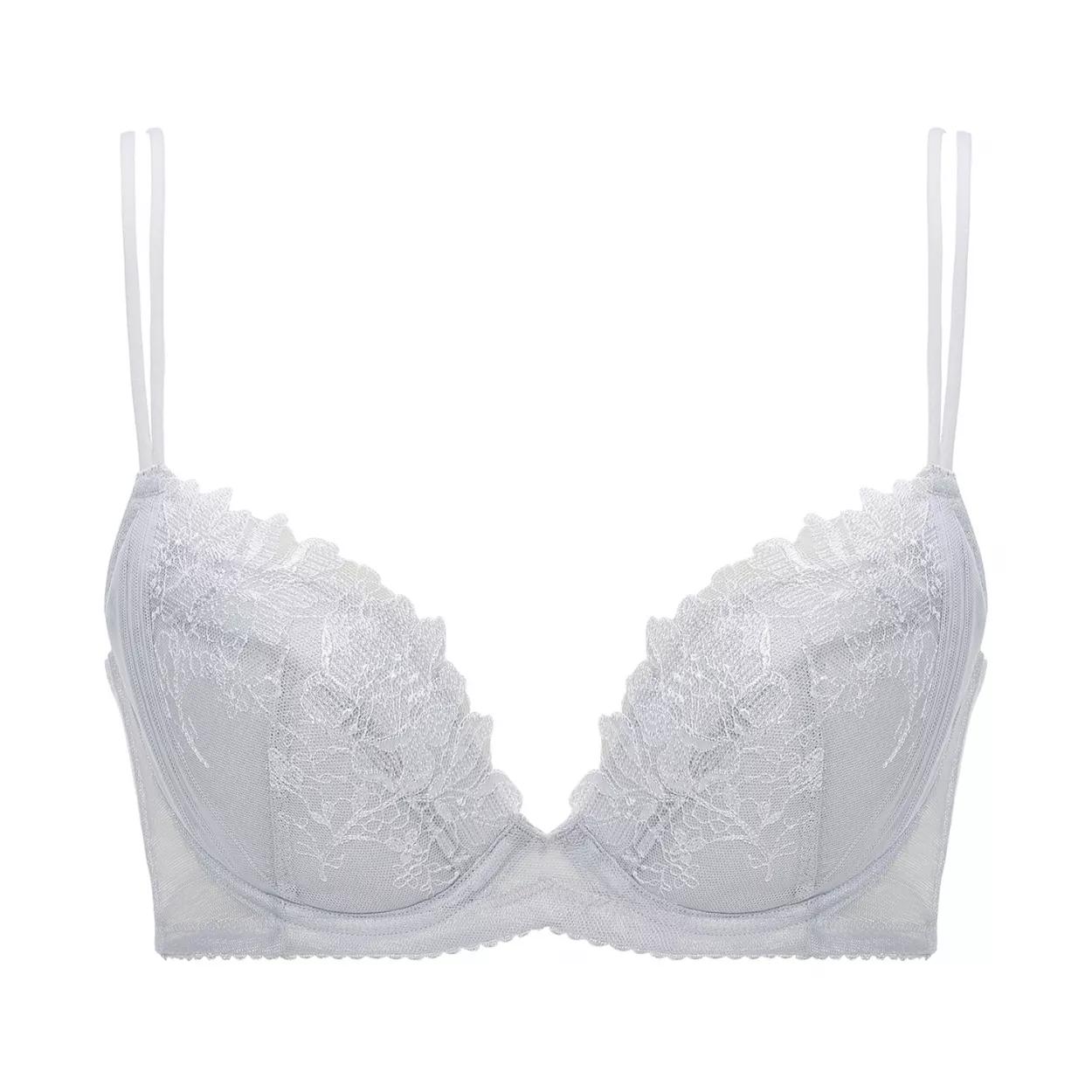 【SALE】ナチュラルスリムブラ プレミアム ペタルス, グレー, product image number 0