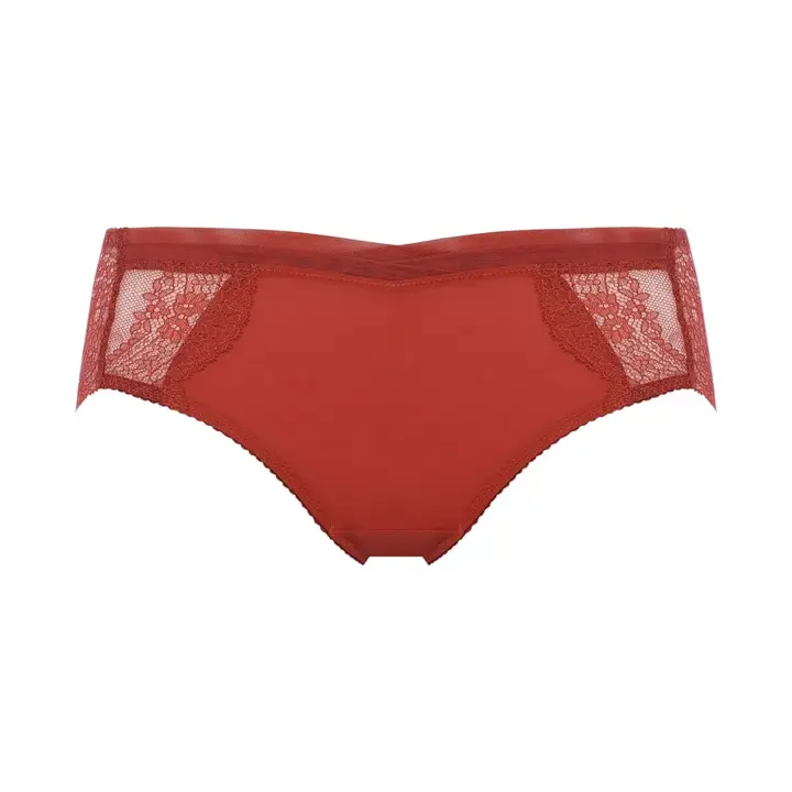 フロラーレ バイ トリンプ017 はきこみ普通ショーツ【一部カラーSALE】, レッド, product image number 0