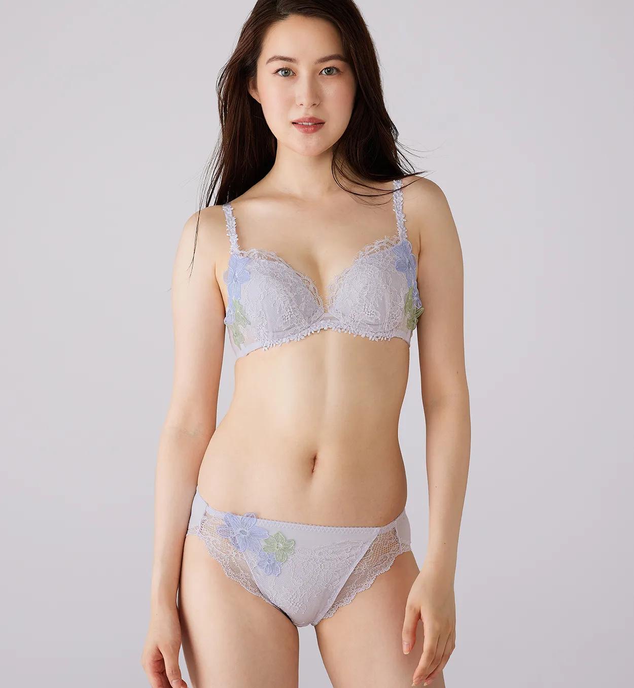 フロラーレ バイ トリンプ 519 ブラジャー1 FL519 WHU1 3/4カップ