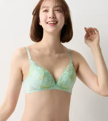 夢みるブラ ノンワイヤー ブラジャー レインボーリリー