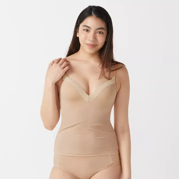 スロギー ワオ エンブレイス カップ付きキャミソール【一部カラーSALE】, , model image number 1