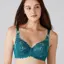 レッドレーベル バイ トリンプ0125  フルカップブラジャー, グリーン, model image number 0
